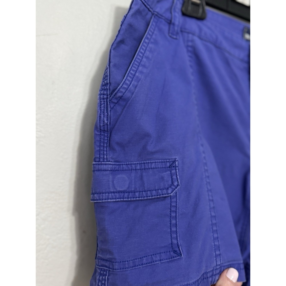 The North Face Purple Cargo Hiking Shorts Size‎ 12 Long Outdoors - Picture 2 of 13